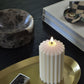 Ribbed Pillar Candles